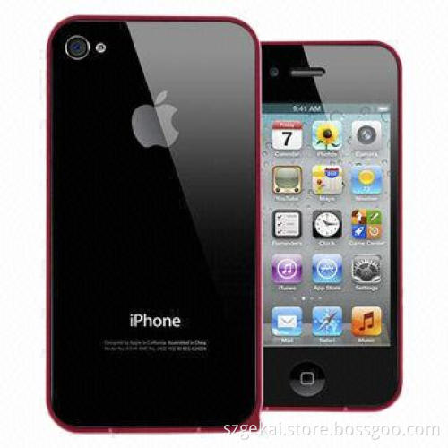 Metal Aluminum Bumper Cases/Covers for iPhone 4/4S, OEM and ODM Orders Available